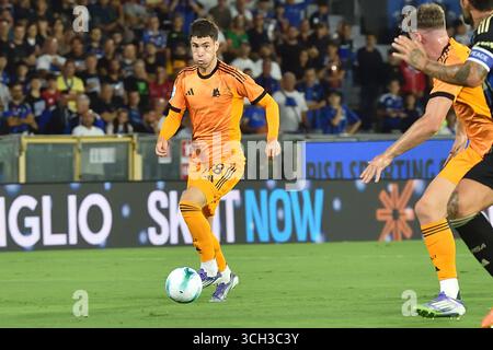 Pise, Italie. 31 août 2025. Matias Soule Malvano (Roma) pendant Pise SC vs AS Roma, match de football italien Serie A à Pise, Italie, août 30 2025 crédit : Agence photo indépendante/Alamy Live News Banque D'Images