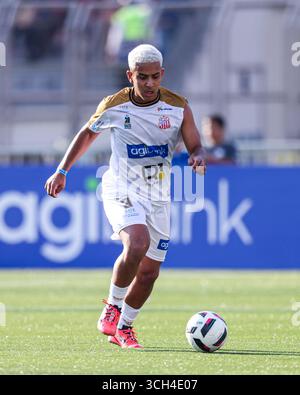 Sao Paulo, Brésil. 30 août 2025. SAO PAULO, BRÉSIL - AOÛT 30 : lors d'un match de Taça de Favela entre Vila Sao Jose et Favela de 13 au stade Pacaembu le 30 août 2025 à Sao Paulo, Brésil. (Photo de Willian Rodrigues/Sports Press photo) crédit : SPP Sport Press photo. /Alamy Live News Banque D'Images
