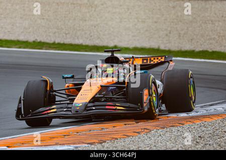 Zandvoort, Nederlands. 31 août 2025. 81 pendant le vendredi, jour2, du Grand Prix des pays-Bas de formule 1 Heineken 2025, Zandvoort, les Nederlands, du 28 au 31 août - Round 15 de 24 du Championnat du monde F1 2025 crédit : Alessio de Marco | Actualités en direct Avens-Images.com/Alamy Banque D'Images