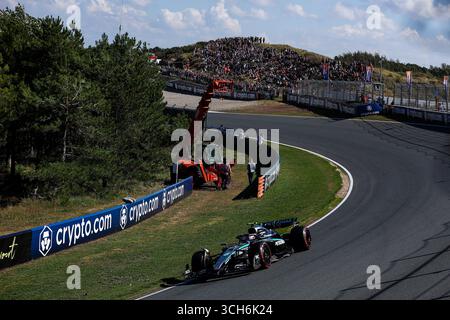 Zandvoort, pays-Bas. 30 août 2025. #12 Andrea Kimi Antonelli (ITA, Mercedes-AMG Petronas F1 Team), Grand Prix de F1 des pays-Bas sur le circuit de Zandvoort le 30 août 2025 à Zandvoort, pays-Bas. (Photo de HOCH Zwei) crédit : dpa/Alamy Live News Banque D'Images
