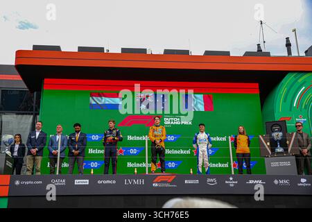 Zandvoort, Rieti, Nederlands. 31 août 2025. Podium le vendredi, jour2, du Grand Prix des pays-Bas Heineken de formule 1 2025, Zandvoort, Nederlands, du 28 au 31 août - Round 15 du 24 du Championnat du monde F1 2025 (crédit image : © Alessio de Marco/ZUMA Press Wire) USAGE ÉDITORIAL SEULEMENT ! Non destiné à UN USAGE commercial ! Crédit : ZUMA Press, Inc/Alamy Live News Banque D'Images