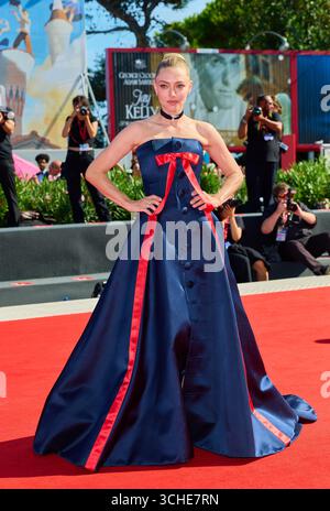 Venise, Italie. 01 Sep, 2025. 82e Festival du film de Venise à Venise, Italie, le 1er septembre 2025. Amanda Seyfried, première de ' The Testament of Ann Lee ' - 20250901 PD8296 crédit : APA-PictureDesk/Alamy Live News Banque D'Images