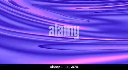 Thème de design moderne avec fond vibrant fantastique, formes fluides abstraites avec de beaux reflets lumineux, art numérique futuriste pour gra créatif Banque D'Images