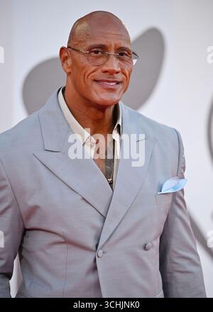 Venezia, Italie. 01 Sep, 2025. Dwayne Johnsont assiste au tapis rouge du film « LA MACHINE À BRISER » au Festival du film de Venise 2025. Crédit : SOPA images Limited/Alamy Live News Banque D'Images