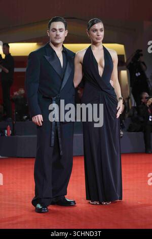 2 septembre 2025, Venise, Venetie, ITALIE : Venise, Italie, 02 septembre 2025. DACRE MONTGOMERY le tapis rouge pour la projection du film Dead Man's Wire au 82ème Festival International du film de Venise à Venise, Italie. (Crédit image : © Laurent Lairys/ZUMA Press Wire) USAGE ÉDITORIAL SEULEMENT ! Non destiné à UN USAGE commercial ! Banque D'Images