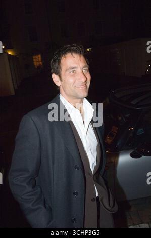 Clive Owen, star hollywoodienne et résident de Tendring, lance un appel de fonds de 85 000 £ pour la réparation du cinéma Electric Palace à Harwich - 11 novembre 2006 Banque D'Images