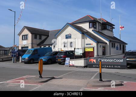 Borth RNLI Lifeboat Station Banque D'Images