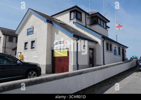 Borth RNLI Lifeboat Station Banque D'Images