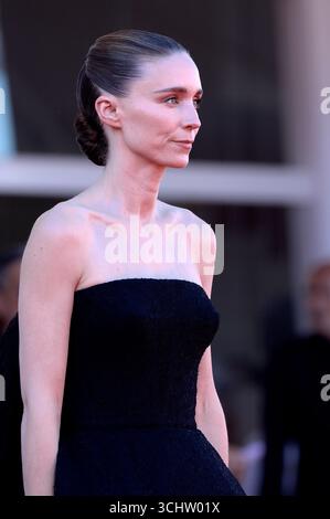 Venise, Italie. 03 septembre 2025. Rooney Mara assiste au tapis rouge 'la voix de Hind Rajab' lors du 82ème Festival International du film de Venise à Venise, Italie, le mercredi 03 septembre 2025 à Venise, Italie. Photo de Rocco Spaziani/UPI crédit : UPI/Alamy Live News Banque D'Images