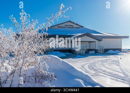 Centre communautaire du centenaire de North Ridge à Martensville Banque D'Images