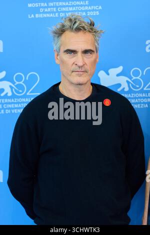 Venise, Italie. 03 septembre 2025. 82e Festival du film de Venise à Venise, Italie, le 3 septembre 2025. Joaquin Phoenix, Photocall de 'la voix de Hind Rajab ' - 20250102 PD9140 crédit : APA-PictureDesk/Alamy Live News Banque D'Images