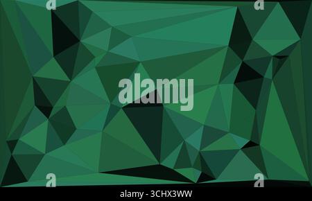 Mosaïque polygonale avec fond géométrique abstrait de couleur dégradé. Conception de fond poly bas. Technologie faible fond poly. Moderne et tendance abst Illustration de Vecteur