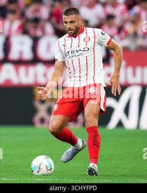 Gérone, Espagne. 30 août 2025. Ivan Martin de Girona FC lors du match de la Liga 2025-2026, date 3 entre Girona FC et Sevilla FC a joué au stade Montilivi le 30 août 2025 à Gérone, Espagne. (Photo de Bagu Blanco/PRESSIN) crédit : AGENCE SPORTIVE PRESSINPHOTO/Alamy Live News Banque D'Images