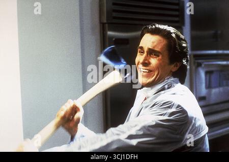 American Psycho année : 2000 USA réalisé par Mary Harron Christian Bale Banque D'Images