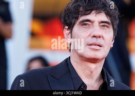 Pietro Marcello assiste au tapis rouge 'Duse' lors du 82ème Festival International du film de Venise le 03 septembre 2025 à Venise, Italie. Banque D'Images