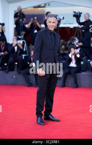 Venise Lido, Italie. 04th Sep, 2025. Roschdy Zem assiste au tapis rouge « Elisa » lors du 82e Festival international du film de Venise. Crédit : SOPA images Limited/Alamy Live News Banque D'Images