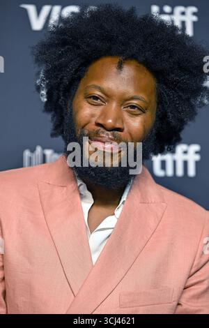Toronto, Canada. 04th Sep, 2025. Jeremy O. Harris assiste à la première mondiale de 'Erupcja' le jour de l'ouverture du Festival international du film de Toronto au TIFF Lightbox à Toronto, Canada, le jeudi 4 septembre 2025. Le festival célèbre cette année sa 50e édition et présentera 291 films du monde entier. Photo de Chris Chew/UPI crédit : UPI/Alamy Live News Banque D'Images