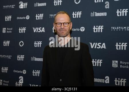 Toronto, Canada. 04th Sep, 2025. Joachim Trier assiste au tapis rouge pour la première de « valeur sentimentale » au Festival international du film de Toronto 2025 au Roy Thomson Hall. Le 4 septembre 2025 à Toronto, Canada. (Photo de Leonardo Ramirez/ Eyepix/Sipa USA) crédit : Sipa USA/Alamy Live News Banque D'Images