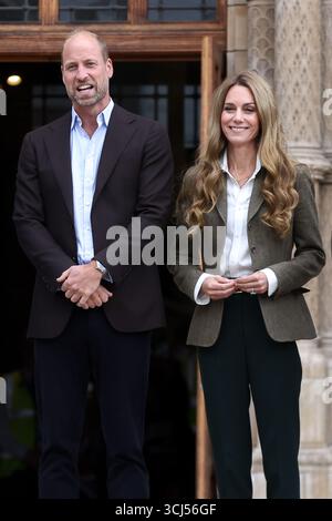 Londres. ROYAUME-UNI. 04 sept. 2025. Catherine, princesse de Galles et Guillaume, prince de Galles visitent le Musée d'histoire naturelle de South Kensington, Londres. Crédit : Dinendra Haria/Alamy Live News Banque D'Images