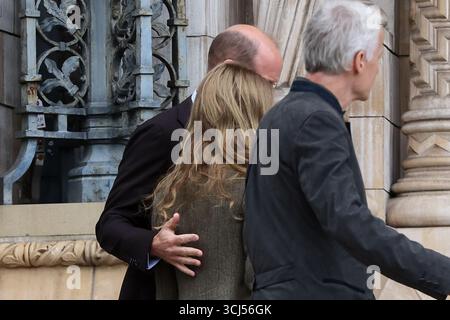 Londres. ROYAUME-UNI. 04 sept. 2025. Catherine, princesse de Galles et Guillaume, prince de Galles visitent le Musée d'histoire naturelle de South Kensington, Londres. Crédit : Dinendra Haria/Alamy Live News Banque D'Images