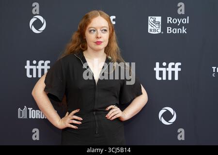 Toronto, Canada. 04th Sep, 2025. Ruby McCollister assiste au tapis rouge pour la première de « Maddie's secret » lors du Festival international du film de Toronto 2025 au Roy Thomson Hall. Le 4 septembre 2025 à Toronto, Canada. (Photo de Leonardo Ramirez/ crédit : Eyepix Group/Alamy Live News Banque D'Images