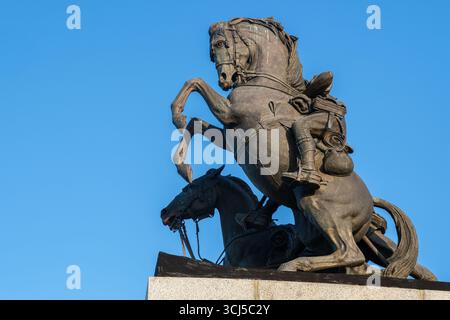 Le Desert Mounted corps Memorial, Mount Clarence, Albany, Australie occidentale Banque D'Images