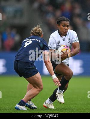 Écosse - Coupe du monde féminine de rugby Fiji - Round 2 Sam 30 août 2025 Salford Community Stadium, Manchester, Angleterre ©ReplayImages/Mike Jones Banque D'Images