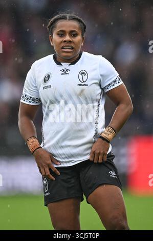 Écosse - Coupe du monde féminine de rugby Fiji - Round 2 Sam 30 août 2025 Salford Community Stadium, Manchester, Angleterre ©ReplayImages/Mike Jones Banque D'Images