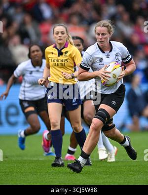 Écosse - Coupe du monde féminine de rugby Fiji - Round 2 Sam 30 août 2025 Salford Community Stadium, Manchester, Angleterre ©ReplayImages/Mike Jones Banque D'Images