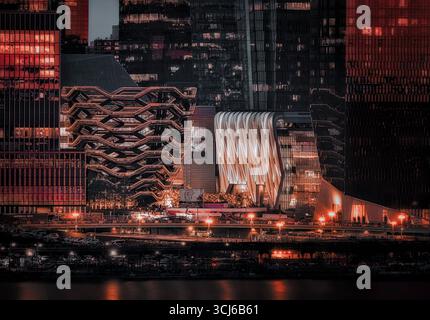 Hudson Yards navire NYC Banque D'Images