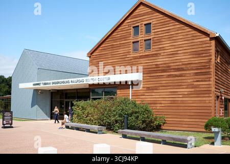 Les bâtiments du Harriet Tubman Underground Railroad State Park et du Visitor Center sont situés dans le comté de Dorchester, Maryland, États-Unis. Banque D'Images
