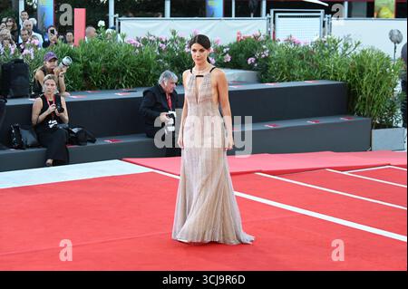 Venedig, Italie. 04th Sep, 2025. Barbara Ronchi assiste à la première de 'Elisa' au 82ème Festival International du film de Venise. Crédit : Stefanie Rex/dpa/Alamy Live News Banque D'Images