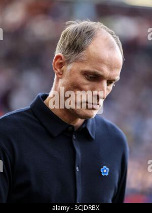 Birmingham, Royaume-Uni. 06 septembre 2025. Thomas Tuchel, entraîneur de l'Angleterre, avant le match de qualification pour la Coupe du monde de la FIFA 2026 entre l'Angleterre et Andorre au Villa Park à Birmingham, en Angleterre crédit : SPP Sport Press photo. /Alamy Live News Banque D'Images