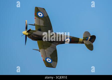 Supermarine Spitfire à AFW 2025 à Tanagra, Grèce Banque D'Images