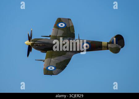 Supermarine Spitfire à AFW 2025 à Tanagra, Grèce Banque D'Images