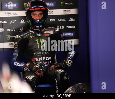 Sabadell, Barcelone, Espagne. 6 septembre 2025. Montmelo Espagne 06 septembre 2025 Alex Rins (42 ESP Yamaha) lors de la course de sprint au Grand Prix MotoGP de Catalogne 2025 à Montmelo Espagne le 06 septembre 2025 (image crédit : © Xavi Urgeles/ZUMA Press Wire) USAGE ÉDITORIAL SEULEMENT ! Non destiné à UN USAGE commercial ! Crédit : ZUMA Press, Inc/Alamy Live News Banque D'Images
