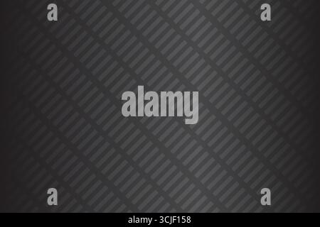 Une texture sans couture avec un motif répétitif de rayures grises diagonales créant un effet tissé ou treillis subtil. Le fond est un gradient de l Illustration de Vecteur