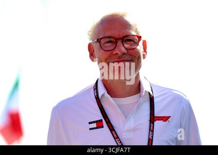 Monza, Italie. 07 septembre 2025. Jacques Villeneuve (CDN). 07.09.2025. Championnat du monde de formule 1, Rd 16, Grand Prix d'Italie, Monza, Italie, jour de la course. Le crédit photo devrait se lire : XPB/Alamy Live News. Banque D'Images