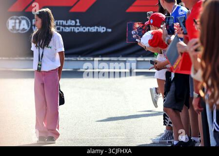 Monza, Italie. 07 septembre 2025. Maggie Antonelli (ITA). 07.09.2025. Championnat du monde de formule 1, Rd 16, Grand Prix d'Italie, Monza, Italie, jour de la course. Le crédit photo devrait se lire : XPB/Alamy Live News. Banque D'Images