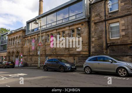 Dovecot Studios est un studio de tapisserie qui organise également des expositions et des événements au cœur d'Édimbourg, en Écosse, au Royaume-Uni Banque D'Images