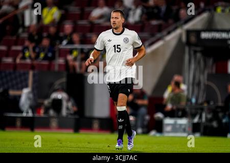 COLOGNE, ALLEMAGNE - 7 SEPTEMBRE : Waldemar Anton, Allemand, regarde le match de qualification pour la Coupe du monde de la FIFA 2026 entre l'Allemagne et l'Irlande du Nord au RheinEnergieStadion le 7 septembre 2025 à Cologne, Allemagne. (Photo de René Nijhuis) crédit : René Nijhuis/Alamy Live News Banque D'Images