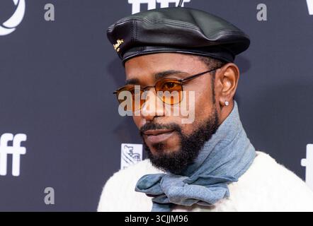 Toronto, Canada. 07 septembre 2025. LaKeith Stanfield assiste à la première de 'Roofman' au Festival international du film de Toronto 2025 au Roy Thomson Hall le 6 septembre 2025 à Toronto, en Ontario. Photo : Picjer/imageSPACE crédit : Imagespace/Alamy Live News Banque D'Images