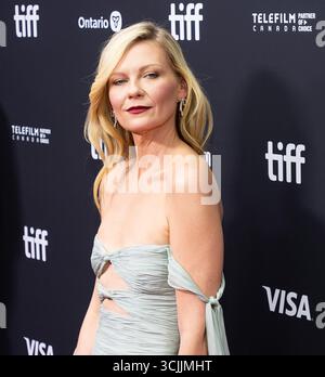 Toronto, Canada. 07 septembre 2025. Kirsten Dunst assiste à la première de 'Roofman' au Festival international du film de Toronto 2025 au Roy Thomson Hall le 6 septembre 2025 à Toronto, en Ontario. Photo : Picjer/imageSPACE crédit : Imagespace/Alamy Live News Banque D'Images