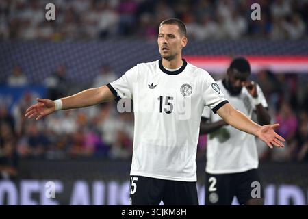 Cologne, Deutschland. 07 septembre 2025. Waldemar ANTON (GER), geste, donne des instructions, action, image unique, motif simple recadré, demi-figurine, demi-figurine. Match international de football, Coupe du monde qualification Groupe A, Journée 6, Allemagne (GER) - Irlande du Nord (NIR) 3-1, le 7 septembre 2025, RheinEnergieStadion/dpa/Alamy Live News Banque D'Images