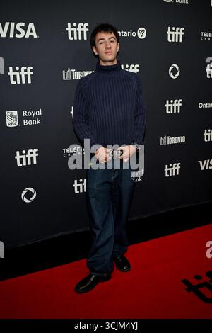Toronto, Canada. 07 septembre 2025. Invité à la projection du film normal avant le Festival international du film de Toronto (TIFF) à Toronto, Canada, le 7 septembre 2025. Photo de Julien Reynaud/APS-médias/ABACAPRESS.COM crédit : Abaca Press/Alamy Live News Banque D'Images