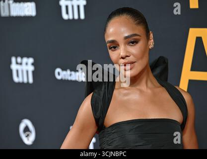 Toronto, Canada. 07 septembre 2025. Tessa Thompson assiste aux TIFF Tribute Awards lors du Festival international du film de Toronto au Fairmont Royal York Hotel à Toronto, Canada, le dimanche 7 septembre 2025. Photo de Chris Chew/UPI crédit : UPI/Alamy Live News Banque D'Images