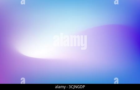 Fond dégradé doux avec des teintes bleu violet et blanc Illustration de Vecteur