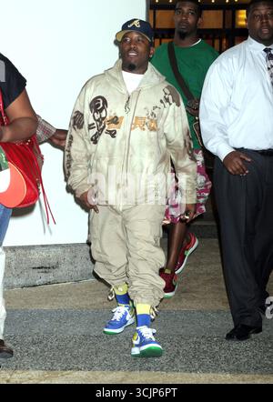 Big Boi of Outkast aux studios MTV à New York pour TRL - 22 août 2006 Banque D'Images