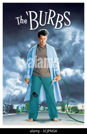 TOM HANKS dans LIFE IN THE BURBS (1989) -titre original : THE BURBS-, réalisé par JOE DANTE. Crédit : UNIVERSAL PICTURES / album Banque D'Images