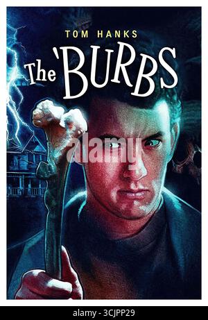 TOM HANKS dans LIFE IN THE BURBS (1989) -titre original : THE BURBS-, réalisé par JOE DANTE. Crédit : UNIVERSAL PICTURES / album Banque D'Images
